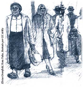 Eloisa Greenfield, Rosa Parks, ilustrado por Gil Ashby