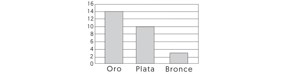 Imagen del gráfico que debes elaborar con ayuda de una persona normovisual