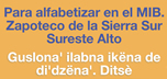 Zapoteco Sierra Sur / SEA AIB 3
